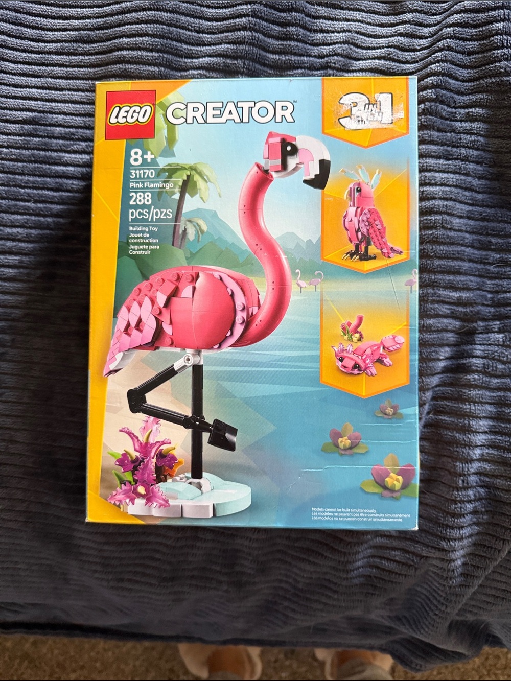 LEGO Creator Pink Flamingo Building Set - Pink, Black, White